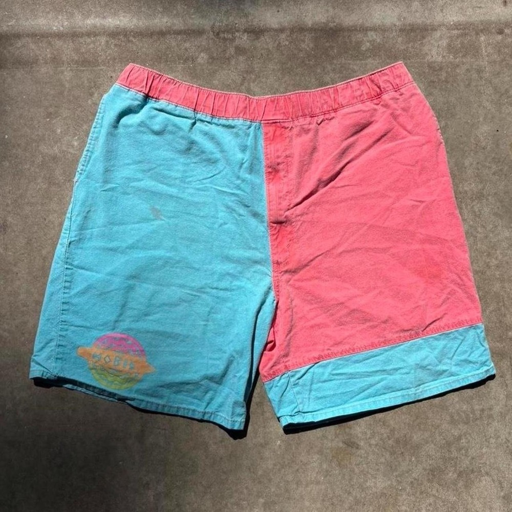 Vintage 90s Hobie multicoloured shorts Mens Size XL